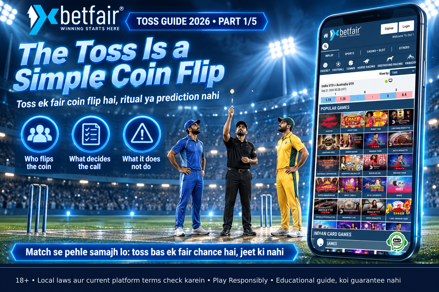 Read more about the article Bat or bowl first: how the toss is decided 2026